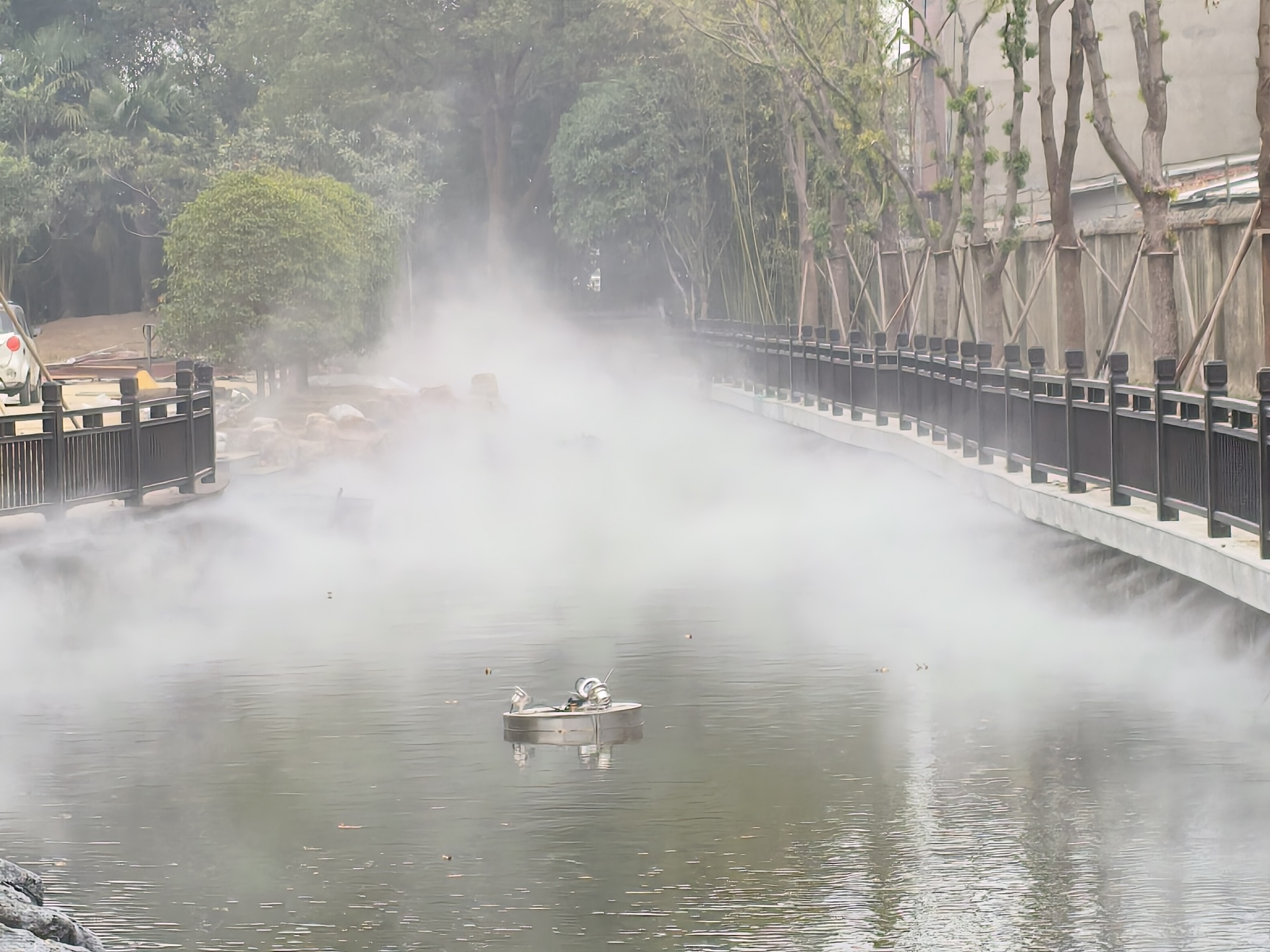 泰兴天脉集团河道雾森系统