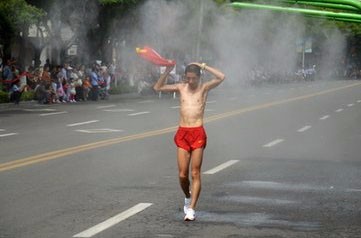 马拉松喷雾降温系统