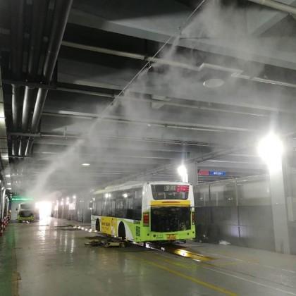 公交站台喷雾降温系统