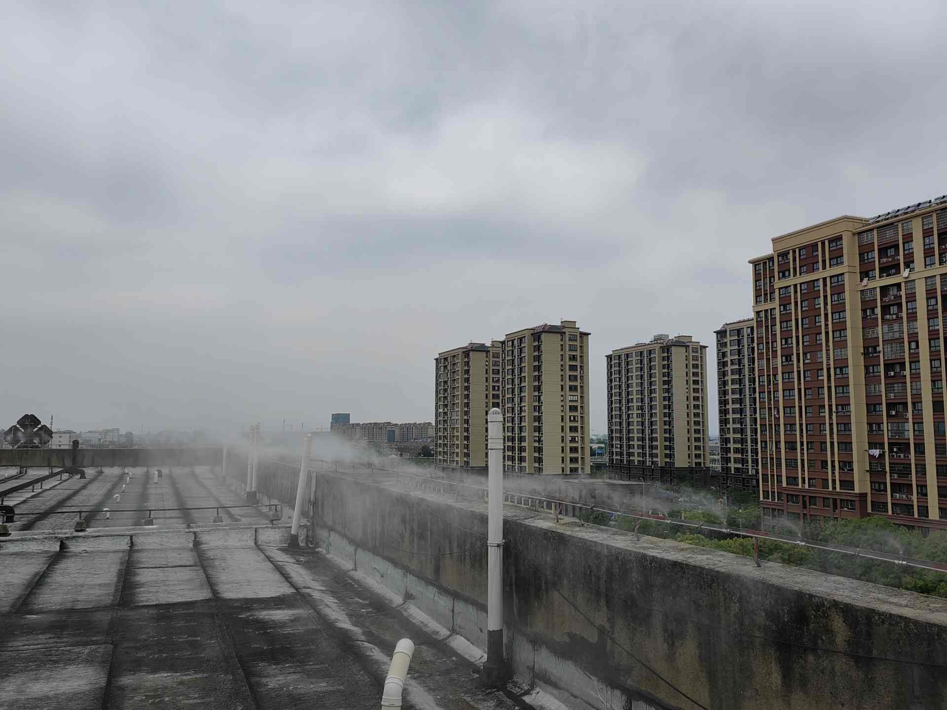 室外楼顶喷雾降尘系统