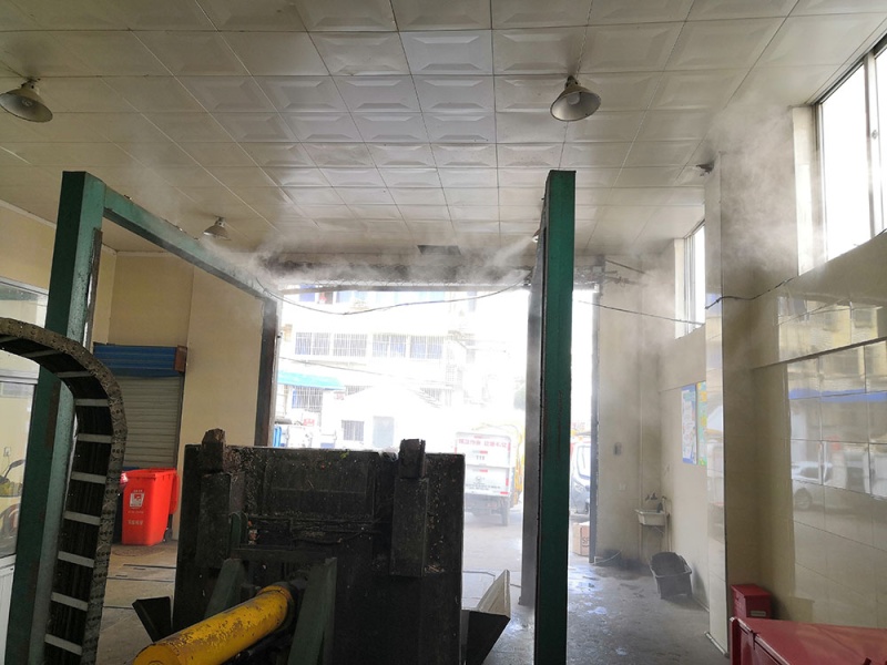 小型垃圾中转站喷雾除臭系统