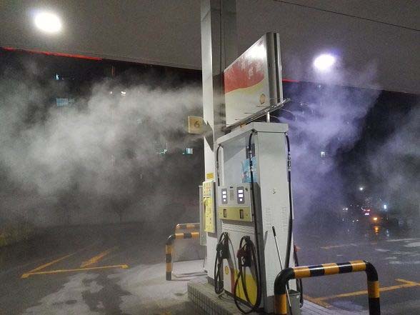 加油站喷雾降温系统