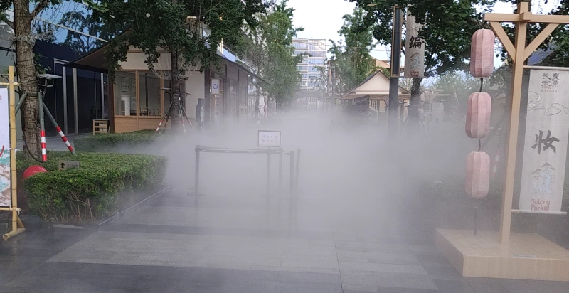 上海万象城景观雾森系统