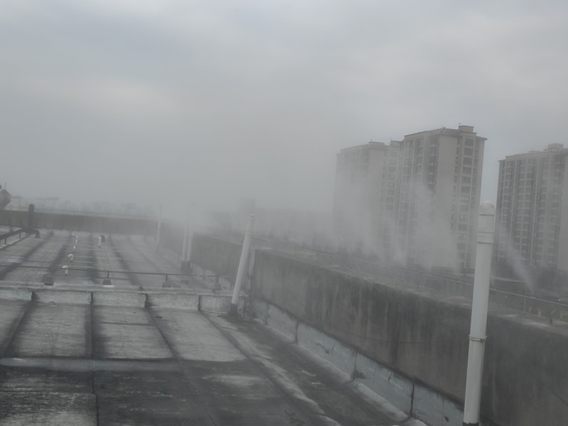 室外楼顶喷雾降尘系统